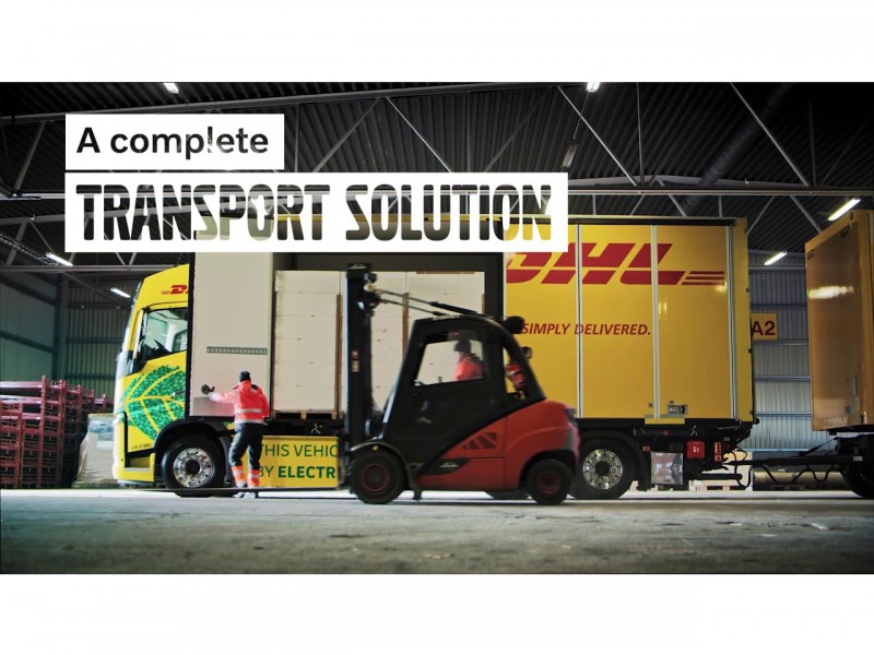 Volvo has partnered with DHL Freight